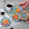 Mandala Diamond Painting Coasters Kit with Holder – DIY Diamond Art for Beginners & Adults